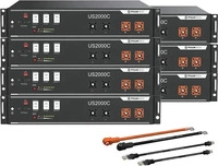 Pylontech 7x US2000C LiFePO4 Batterie 16,8kWh mit Wechselrichter-Anschlusskabelset
