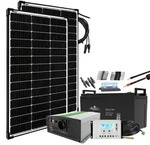 Offgridtec&reg; Autark M-Master 200W Solaranlage - 1000W AC Leistung 122Ah AGM Akku