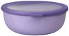Mepal Frischhaltedose cirqula rund, 2250 ml 106216074600 , Farbe: vivid lilac