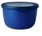 Mepal Frischhaltedose cirqula rund, 1000 ml 106210010100 , Farbe: vivid blue