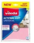 Vileda Actifibre Soft Allzwecktuch, 2er-Pack 171814 , 1 Packung = 2 T&uuml;cher, 1x Rosa,