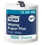 Tork Starke Papierwischt&uuml;cher, 2-lagig, wei&szlig;, W1 130040 , 1 Rolle = 1500...