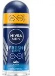 NIVEA Deodorant / Anti-Transpirant Roll-On 82808 , 50 ml - Flasche, Fresh Active for