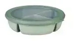 Mepal Bento Cirqula Bowl, mit 3 F&auml;chern, rund 106219094700 , Farbe: nordic sage