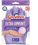 Spontex Haushaltshandschuhe, extra Comfort, Naturlatex 12307019 , 1 Packung = 1...
