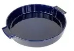 Peugeot Quicheform APPOLIA Keramik rund, 28 cm 60411 , Farbe: blau
