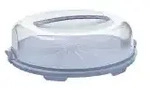 Rotho FRESH Tortenglocke flach 1723906161 , Ma&szlig;e (L x B x H): 35,5 x 34,5 x...