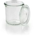 APS Weck-Glas mit Deckel &Oslash; 6 cm, 12er Set 82312 , 12 St&uuml;ck