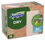 Swiffer Dry Wischt&uuml;cher trocken, Nachf&uuml;llpackung 8700216677325 , 1 Packung = 18