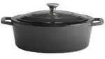 APS Gusseisen Br&auml;ter mit Deckel 5 STARS, 5 Liter 88309 , 33 x 25 cm, anthrazit