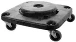 Rubbermaid Transportroller 4-eckig f&uuml;r BRUTE&reg; Abfallbeh&auml;lter FG353000BLA , Ma&szlig;e