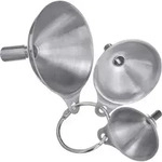 WESTMARK Trichter Set Mini, Edelstahl, 3-teilig 51192270 , 1 Set = 3 Trichter