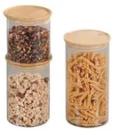 Kesper Aufbewahrungsglas, 3-teilig 9233313 , 1 Set = 3 Aufbewahrungsgl&auml;ser