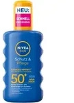 NIVEA SUN Schutz & Pflege Sonnenschutz, LSF 50+ 200 ml - Flasche