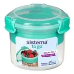 Sistema Frischhaltedose Breakfast TO GO, gefrierfest 21355 , 1 Frischhaltedose,
