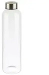 APS Trinkflasche aus Glas, 18/8 Edelstahl 66908 , Fassungsverm&ouml;gen: 0,75 Liter