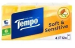 Tempo Soft & Sensitive Taschent&uuml;cher 830308 , 1 Packung = 12 x 9 T&uuml;cher = 108
