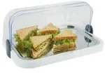 APS Buffet-Vitrine 09100 , Ma&szlig;e (B x L x H): 44 x 32 x 20,5 cm, wei&szlig;