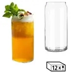LIBBEY Trinkglas, GLASS CANS 70463 , 591 ml, Ma&szlig;e (&Oslash; x H): 8 x 16,5 cm, 1 Karton =