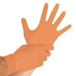 HYGOSTAR&reg; Safe Light Nitrilhandschuhe, puderfrei, orange 270553 , 1 Karton = 10