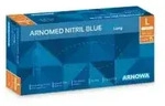 ARNOMED Nitril Blue XTRA LONG Einmalhandschuhe, puderfrei, blau 353-L , 1...