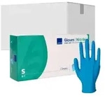 ABENA&reg; Classic Nitrilhandschuhe, puderfrei, blau 1999905272 , 1 Karton = 10
