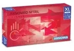 ARNOMED Nitril Lava Red Einmalhandschuhe, puderfrei, rot 384-XL , 1 Packung =...