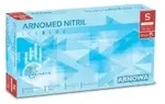 ARNOMED Nitril Ice Blue Einmalhandschuhe, puderfrei, hellblau 382-S , 1 Packung...