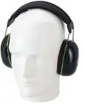 uvex K10 Kapselgeh&ouml;rschutz, SNR 30 dB 2630010 , Farbe: schwarz / gr&uuml;n