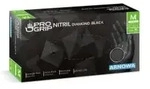 PROGRIP Nitril Diamond Black Einmalhandschuhe, puderfrei, schwarz 361-M , 1...