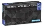 ARNOMED Nitril Black XTRA STRONG Einmalhandschuhe, schwarz 392-XL , 1 Packung = 100