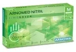 ARNOMED Nitril Lime Green Einmalhandschuhe, puderfrei, gr&uuml;n 389-M , 1 Packung = 100