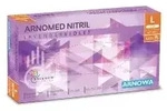 ARNOMED Nitril Lavender Violet Einmalhandschuhe, puderfrei, lila 383-L , 1...