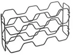 Metaltex Weinregal Hexagon-10, Lava, f&uuml;r 10 Flaschen 382910000 , Ma&szlig;e (L x B...