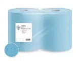 ELOwipe Papierputzrolle, 36 x 36, 2-lagig, blau 200529 , 1 Karton = 2 Rollen &agrave;...