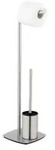 WENKO Stand WC-Garnitur Iria 25631100 , 1 St&uuml;ck - rostfreier Edelstahl