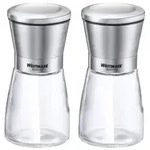 WESTMARK Gew&uuml;rzm&uuml;hle Edelstahl, 190 ml, 2-teilig 63352260 , 1 Set = 2 Streuer