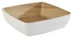 APS FRIDA Schale 84561 , Ma&szlig;e (B x L x H): 25 x 25 x 7,5 cm, 2,65 Liter, wei&szlig;