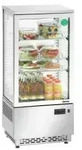 Bartscher Mini-K&uuml;hlvitrine 78L, Edelstahl 700478G , 1 St&uuml;ck