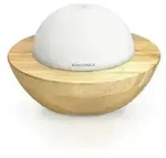 SOEHNLE Design Modena Aroma Diffuser 68087 , Aus echtem Bambus und mattiertem Glas