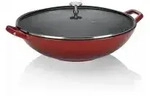 Kela Calido Wok Pfanne 11947 , Farbe: rot