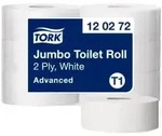 Tork Jumbo Toilettenpapier, 2-lagig, wei&szlig;, T1 120272 , 1 Paket = 6 Rollen &agrave; 360