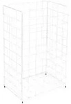 CWS Papierkorb 903102X , 60 l, Ma&szlig;e: 620 x 410 x 250 mm