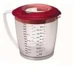 WESTMARK Helena R&uuml;hrbecher mit Deckel 3105227R , Fassungsverm&ouml;gen: 1400 ml