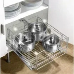 WENKO Maxi Schrankauszug 5911500 , Chrom