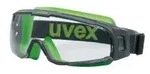 uvex u-sonic Vollsichtschutzbrille 9308245 , Farbe: grau/gr&uuml;n
