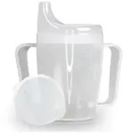 Dr. Junghans Einnehmbecher, Schnabeltasse Senioren, 2 Griffe 29085 , 1 Becher mit
