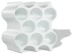 Koziol Weinregal SET-UP, flexibel aufbaubar 3596525 , Farbe: wei&szlig;