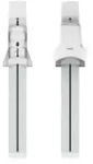 Starmix H-C1 Haartrockner Halterung 018447 , Ma&szlig;e (H x B x L): 1040 x 215 x 57...