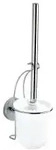 WENKO Milazzo Vacuum-Loc Wand WC-Garnitur 20898100 , Ma&szlig;e: 10 x 36,5 x 12 cm, Farbe: